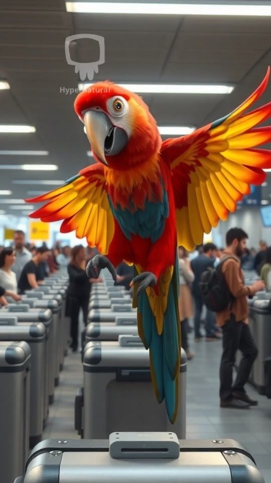 Parrot's Unforgettable Travel Adventure