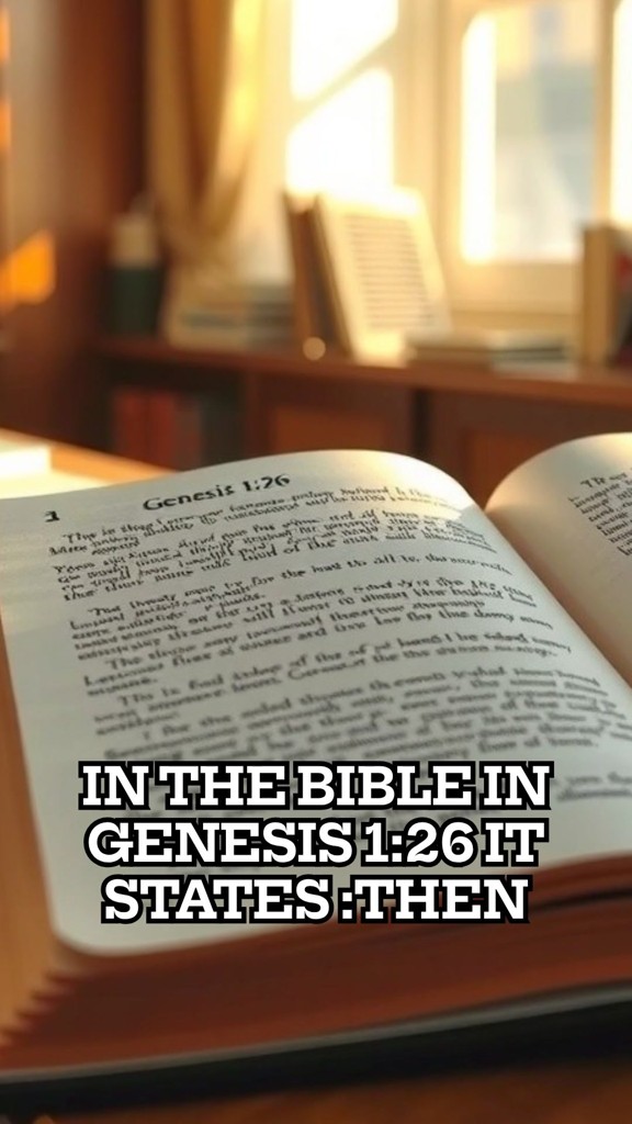Understanding 'Us' and 'Our' in Genesis 1:26