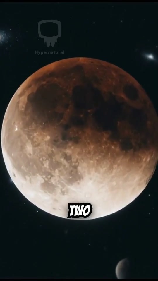 Earth's Almost Double Moon History