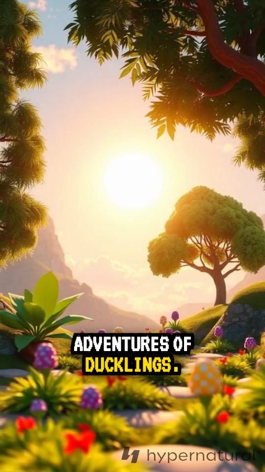 Whimsical Moments: The Adventures of Three Ducklings