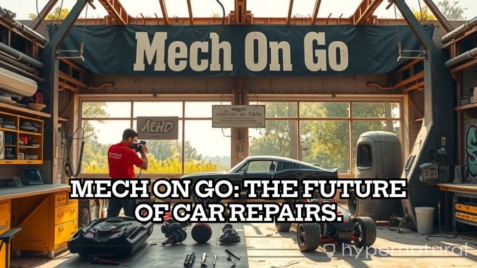 Mech On Go: Your Emergency Car Solution!