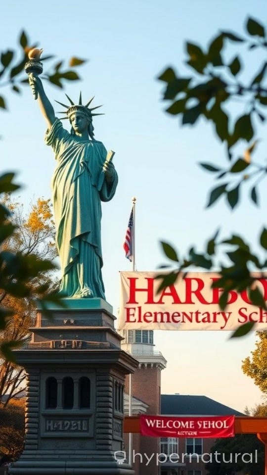 Liberty Lights Up Her First Day!