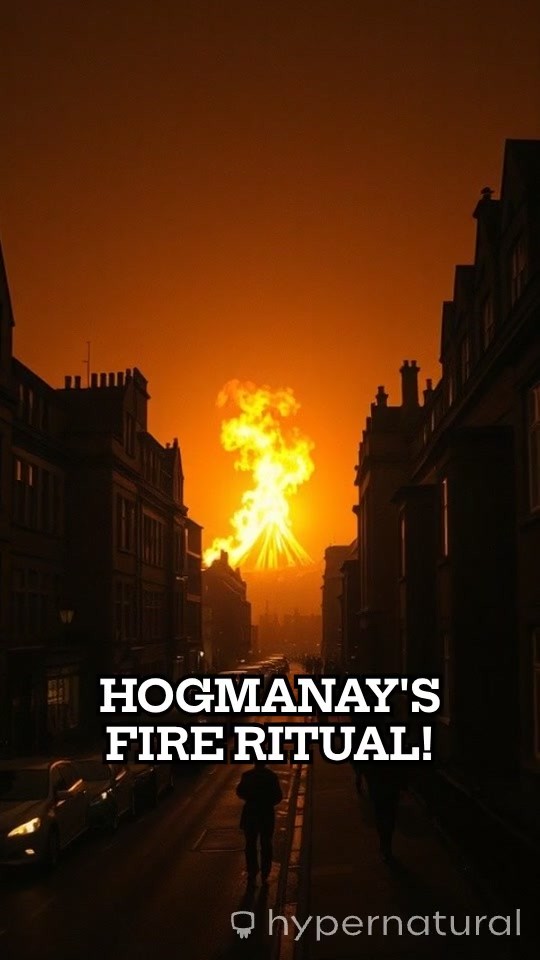 Ignite Your New Year at Scotland's Hogmanay Fire Festival! 🔥🥳