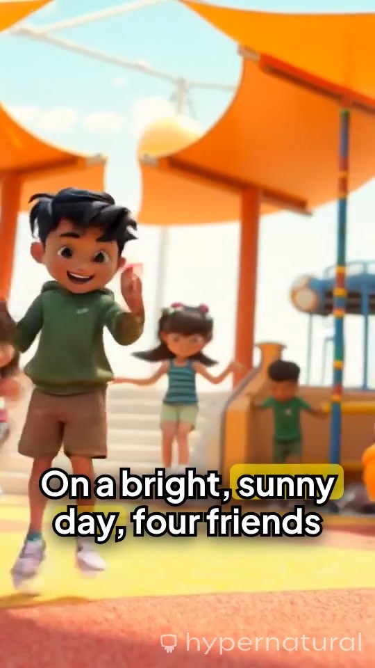 Joyful Play on the Merry-Go-Round