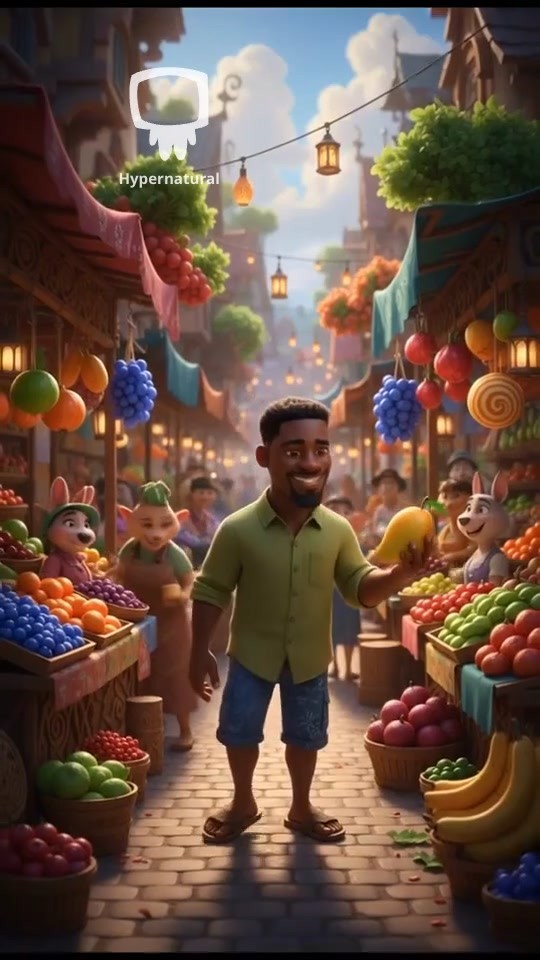 Funny Little Boy from Africa