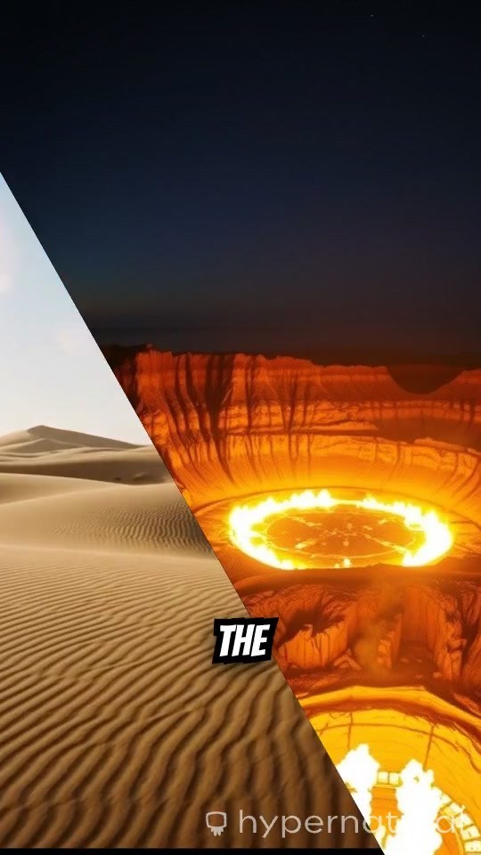 The Door to Hell: Turkmenistan's Fiery Gas Crater