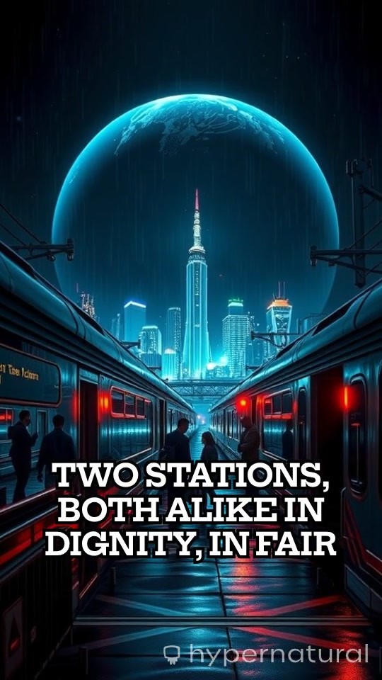 Star-Crossed in Space: A Futuristic Tale of Romeo and Juliet