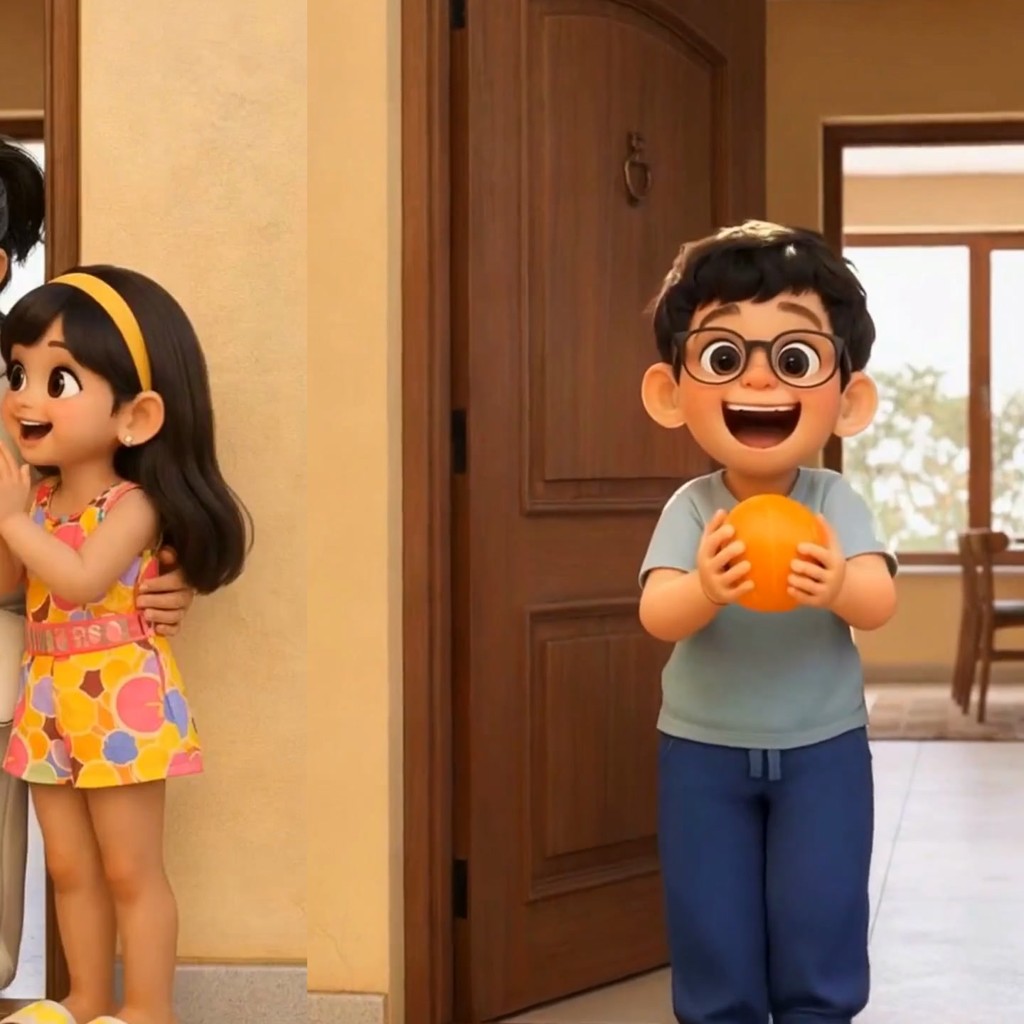 Aarish's Fun Story Time with Nani