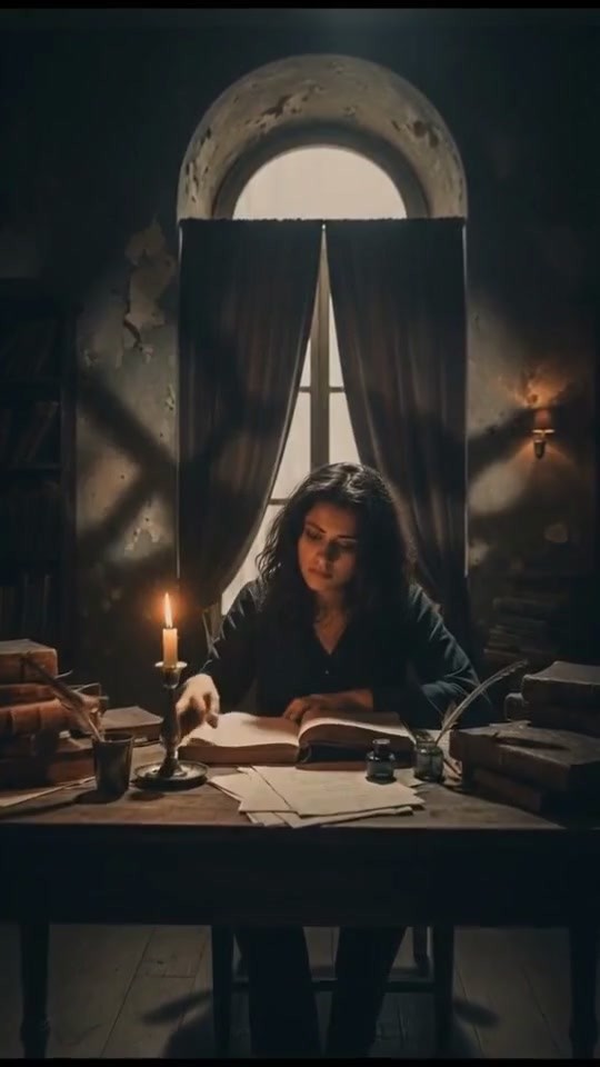 Naughty Cat vs. Studious Girl