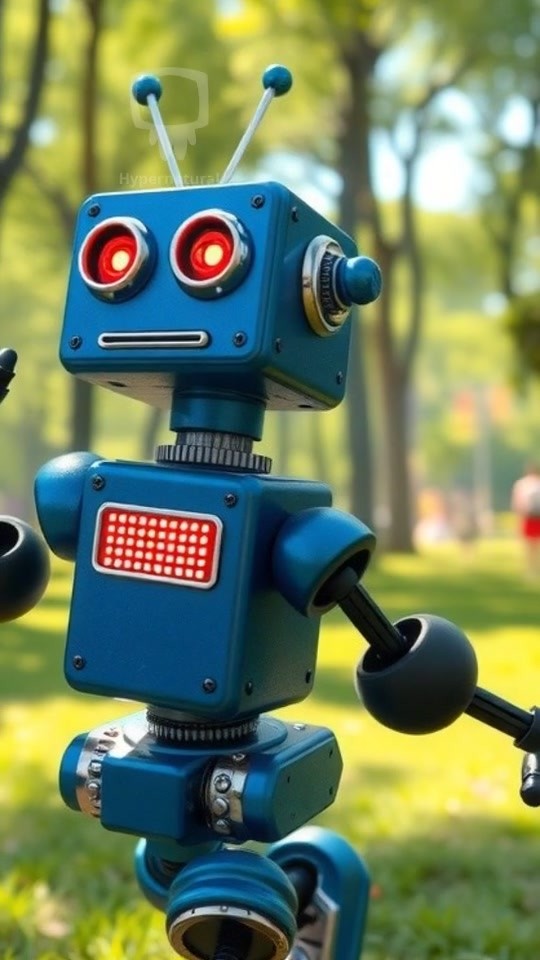 Robbie the Robot's Adventure: Find the Ball!