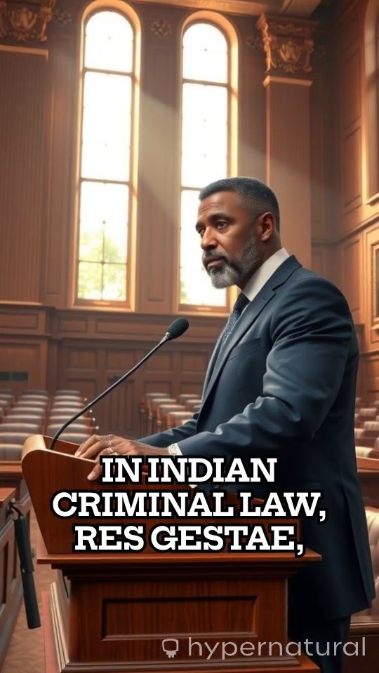 Understanding Res Gestae in Indian Criminal Law
