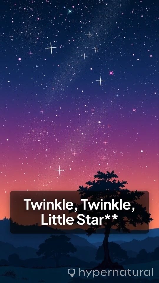 Twinkle, Twinkle, Little Star: A Nighttime Wonder