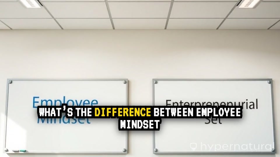 Understanding Employee Mindset vs. Entrepreneurial Mindset