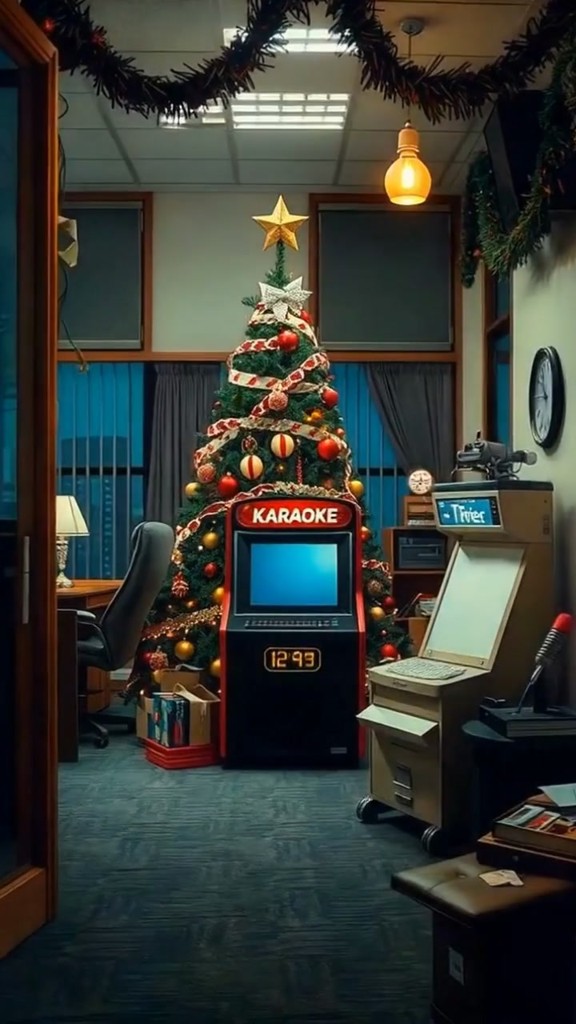 Festive Furry Friends: Santa Costumed Lion, Tiger, and Bear Dance Party