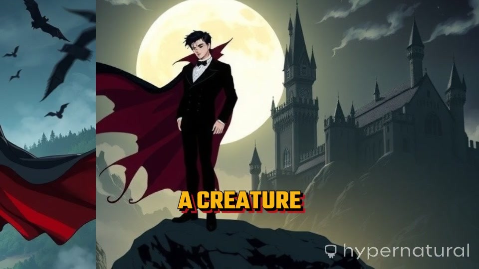 The Allure of Dracula: A Tale of Sharp Features and Dark Elegance