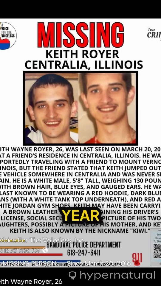 The Mysterious Disappearance of Kieth Wayne Royer