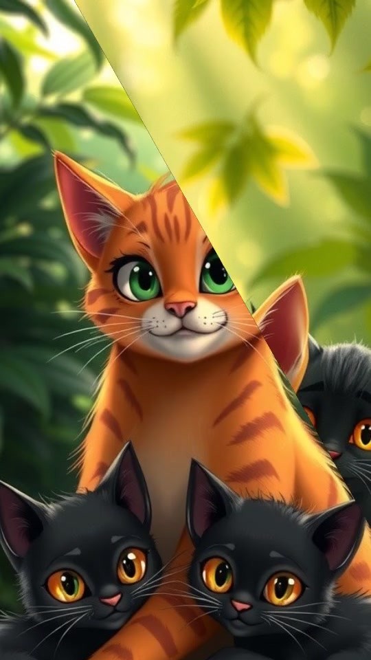 A Mother's Battle: Cat vs Bear