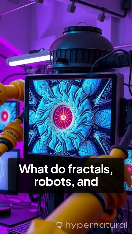 Fractals and Robotics: Electric Circuits Unleashed