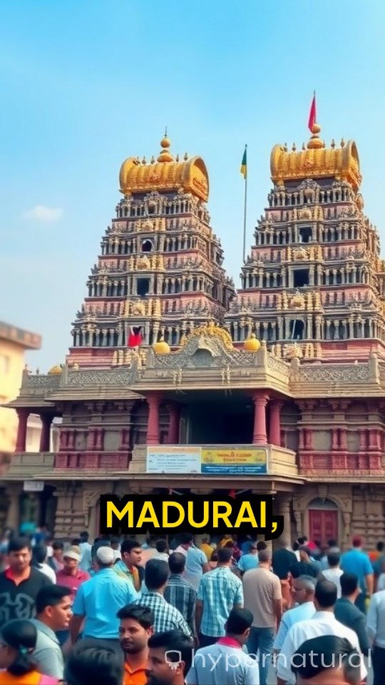 Gorilla Vlogs at Madurai Meenakshi Temple with Selfie Stick
