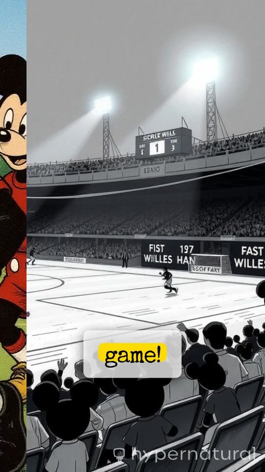 Mickey's Last-Minute Victory Goal