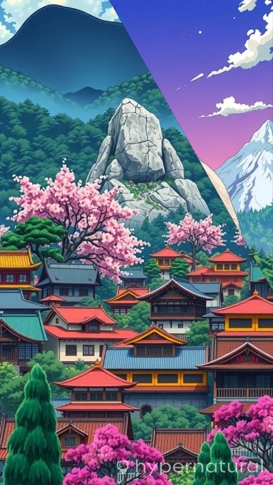 The Real Village Behind Konoha in Naruto