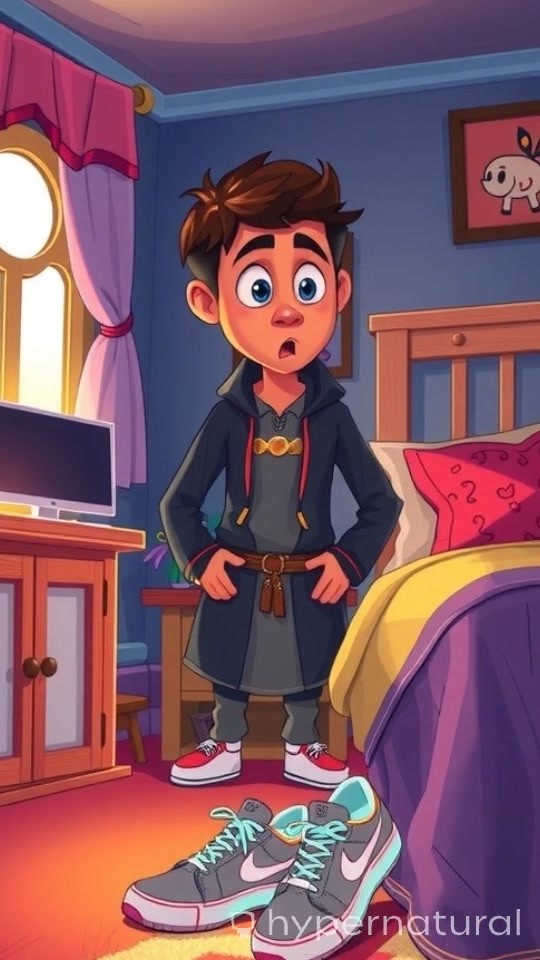 Arjun's Magical Sneakers