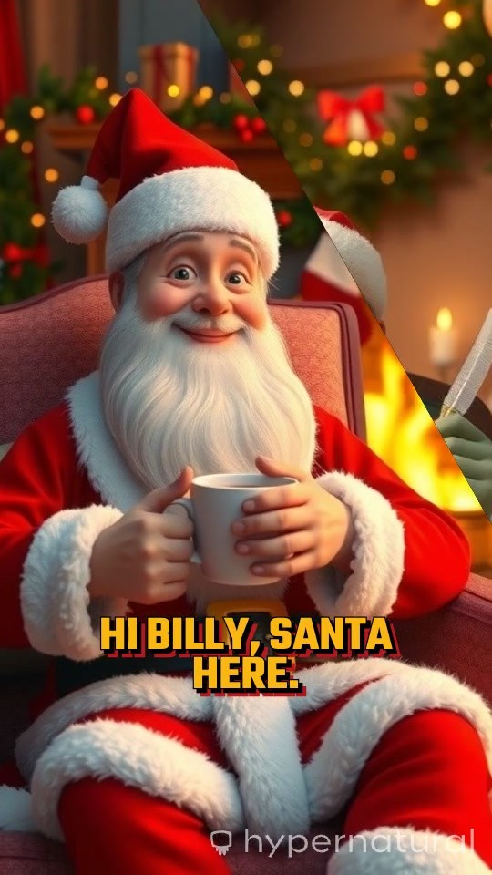 Congratulations Billy, You're on the Nice List!