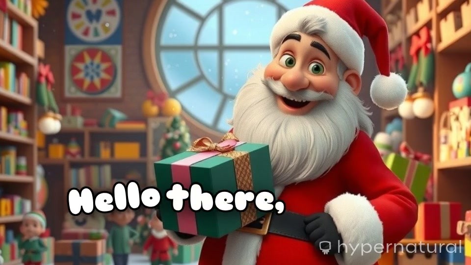 A Magical Sleigh Ride with Santa