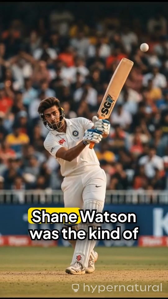 Shane Watson: The All-Rounder Who Thrilled Cricket Fans