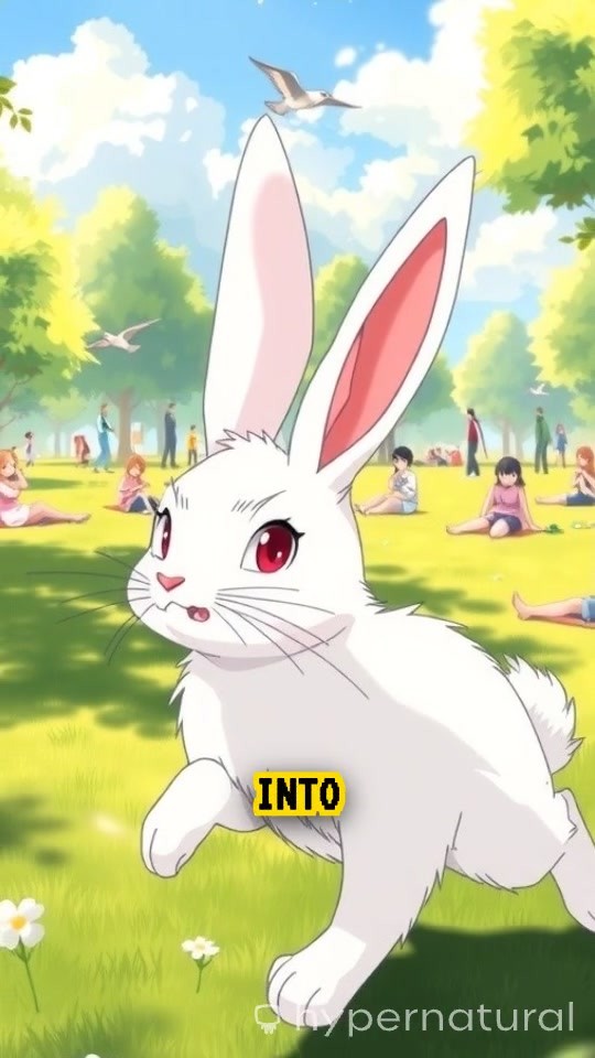 Playful Rabbit Steals Hearts