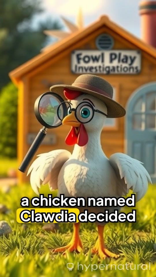 Clawdia the Chicken: Detective Extraordinaire!