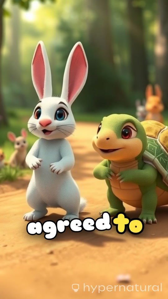 The Race of the Rabbit and Tortoise: A Lesson in Determination