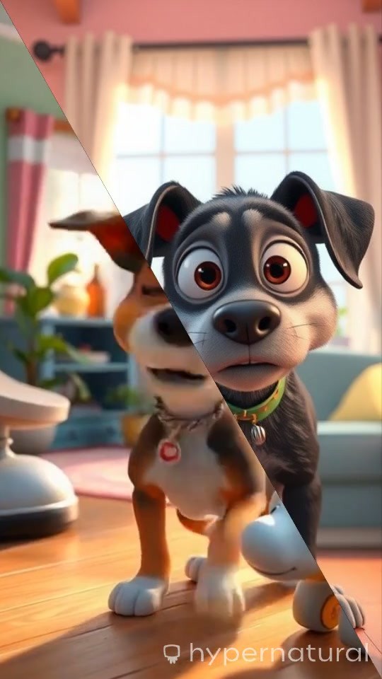 The Great Food Heist: Dog vs Cat!