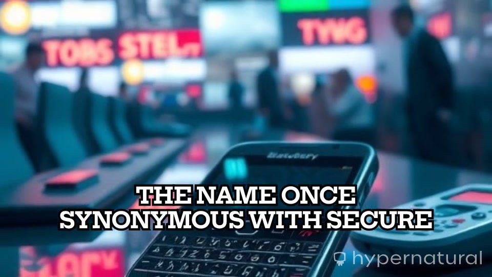 Reviving the BlackBerry Legacy: A Comeback Strategy for 2025