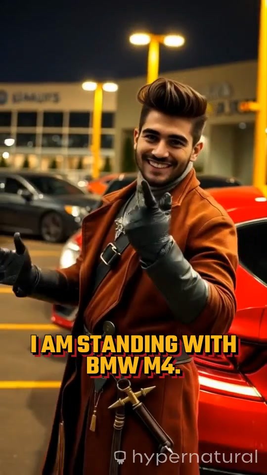 Business and Beauty: BMW M4 at Minar e Pakistan