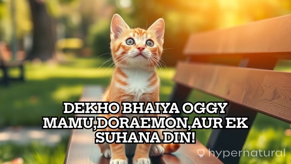 Oggy, Doraemon, and Shinchan's Playground Adventure