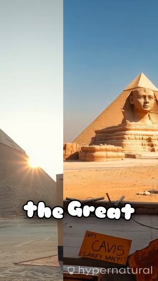 A Time-Lapse of Clouds Over Centuries at the Pyramid