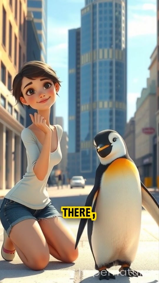 A Penguin and Me: Learning German Together!