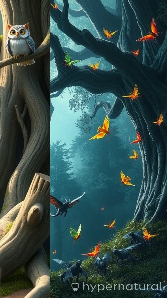 Teamwork Saves the Magic Tree