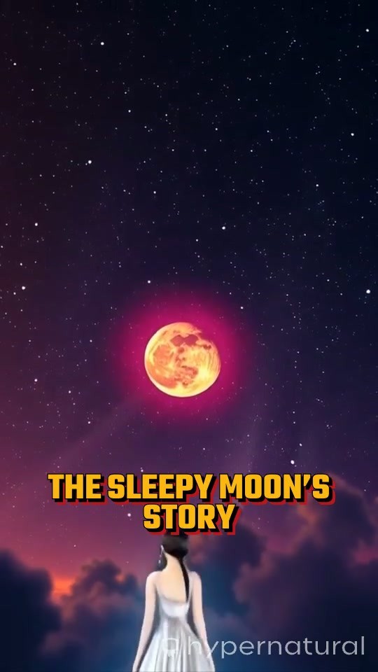 The Sleepy Moon's Bedtime Tale