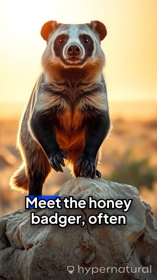 Nature's Toughest Survivor: The Fearless Honey Badger