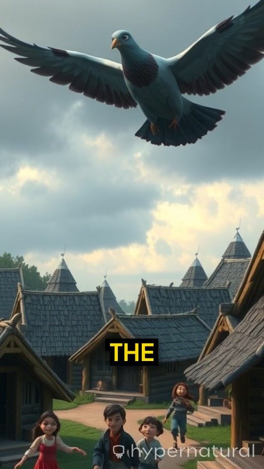 Giant Pigeon Panic: Superheroes to the Rescue!