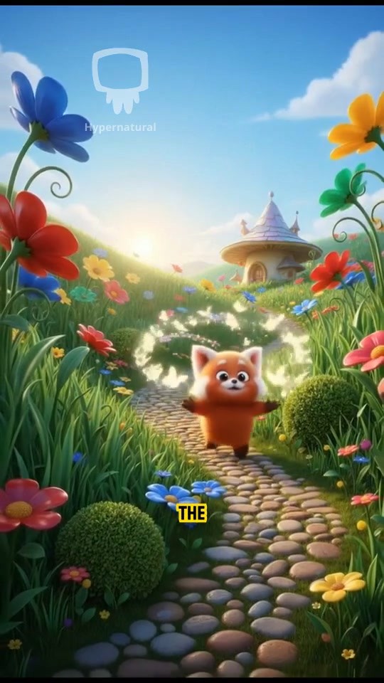 Dancing Panda's Happy Song in Flower Paradise!