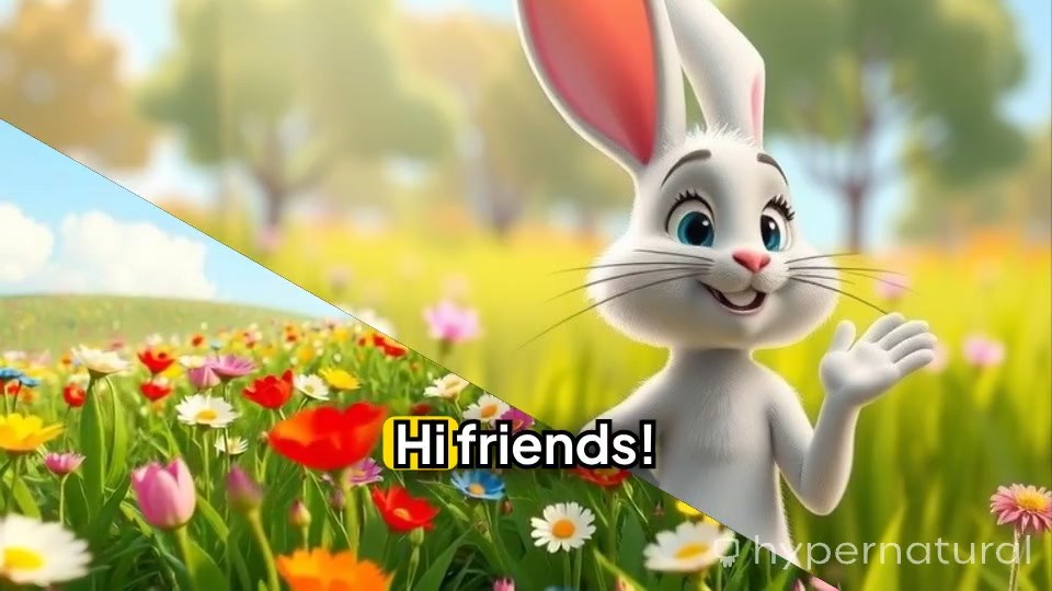 Sunny the Bunny's Color Adventure for Kids!