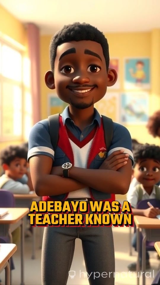 Determined Nigerian Teacher Empowering Students