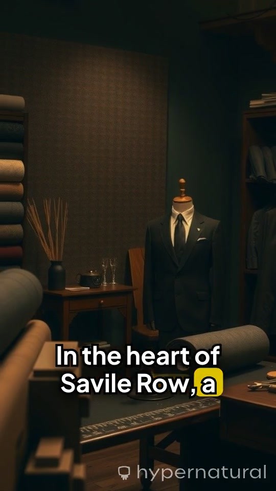 Heritage British Elegance Meets Modern Luxury Tailoring