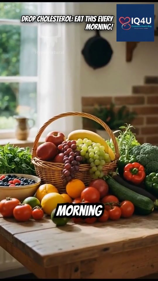 Drop Cholesterol: Eat This Every Morning!