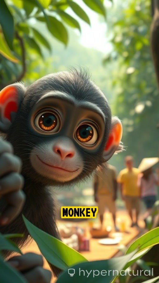 Monkey Tries to Be Human and Learns to Embrace His True Self!