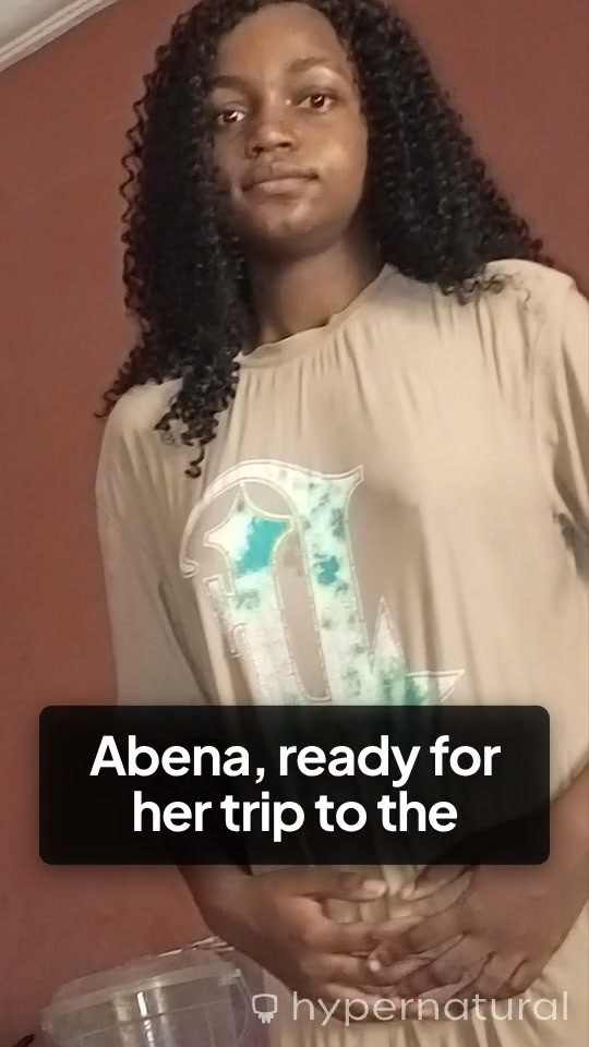 A Young Lady's Market Trip for Okra, Crayfish, Corn, and Avocado