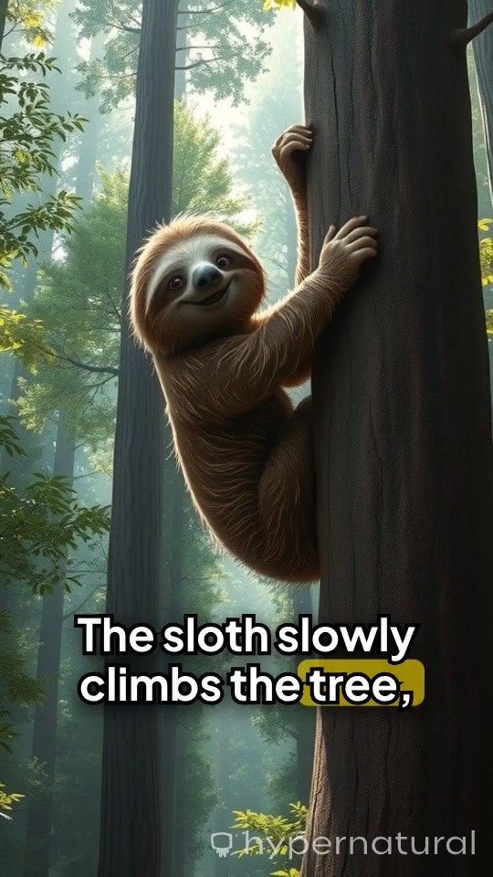 Sloth's Energy Boost: From Tired to Flying